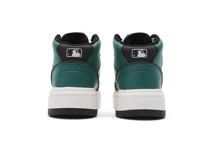 Кеды унисекс MLB Chunky Liner High High-Top зеленые, 37.5 EU