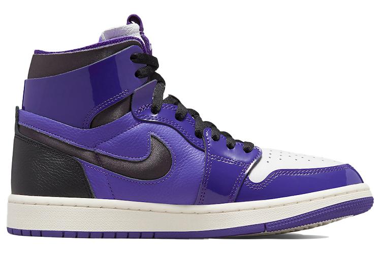 Кеды женские Air Jordan 1 Zoom Comfort Court Purple Patent, 36 EU