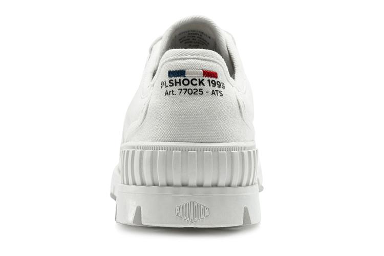 Кеды унисекс Palladium Pallashock Hkr Lo белые, 44 EU