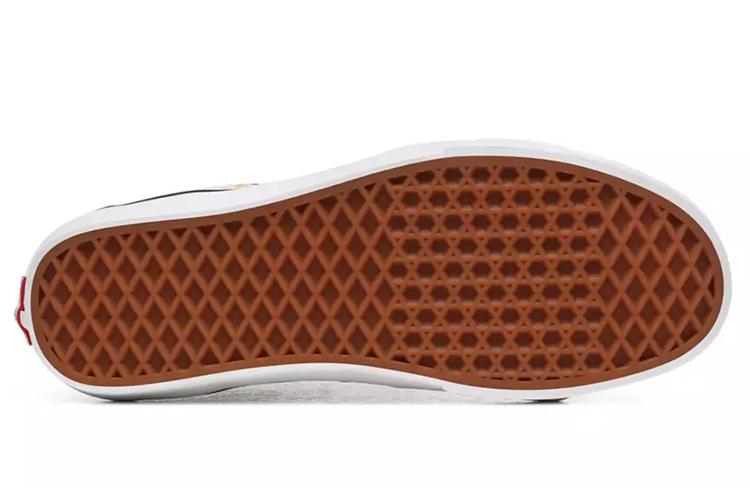 Кроссовки унисекс Vans Sk8 Hi Big Check желтые, 41 EU