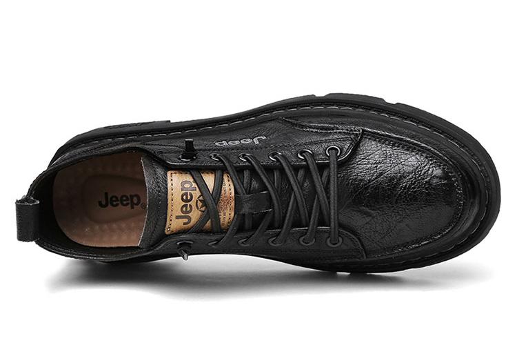 Полуботинки мужские JEEP CDRB8860 черные, 44 EU