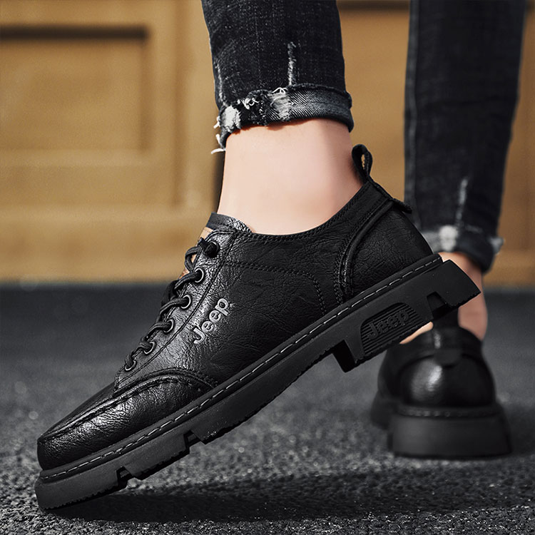 Полуботинки мужские JEEP CDRB8860 черные, 44 EU