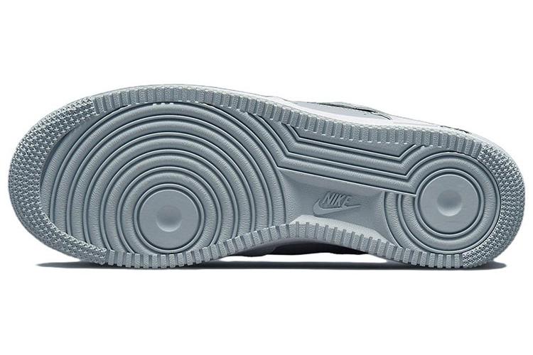 Кроссовки мужские Nike Air Force 1 Low Cut Out белые, серые, черные, 41 EU