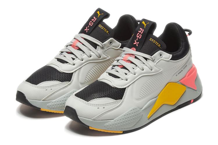 Кроссовки унисекс PUMA RS-X Master черные, 35.5 EU