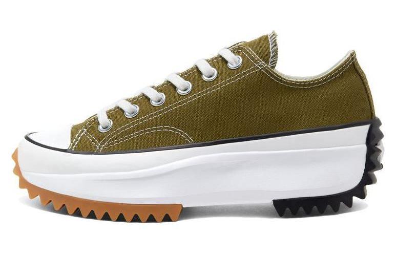 Кроссовки унисекс Converse Run Star Hike Low темно-зеленые, 41 EU