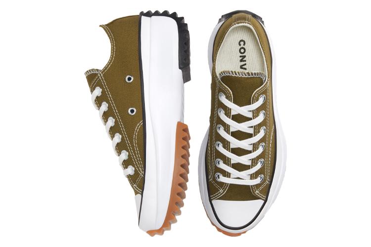 Кроссовки унисекс Converse Run Star Hike Low темно-зеленые, 41 EU