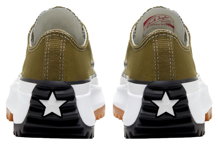 Кроссовки унисекс Converse Run Star Hike Low темно-зеленые, 41 EU