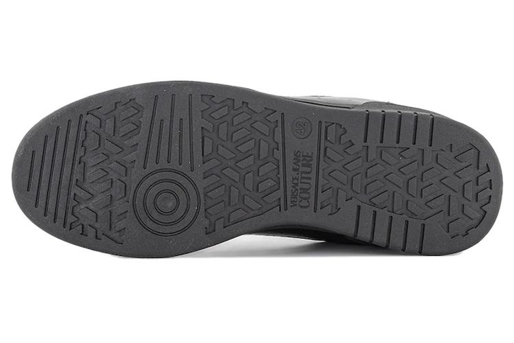 Спортивные кеды мужские VERSACE JEANS черные, 45 EU