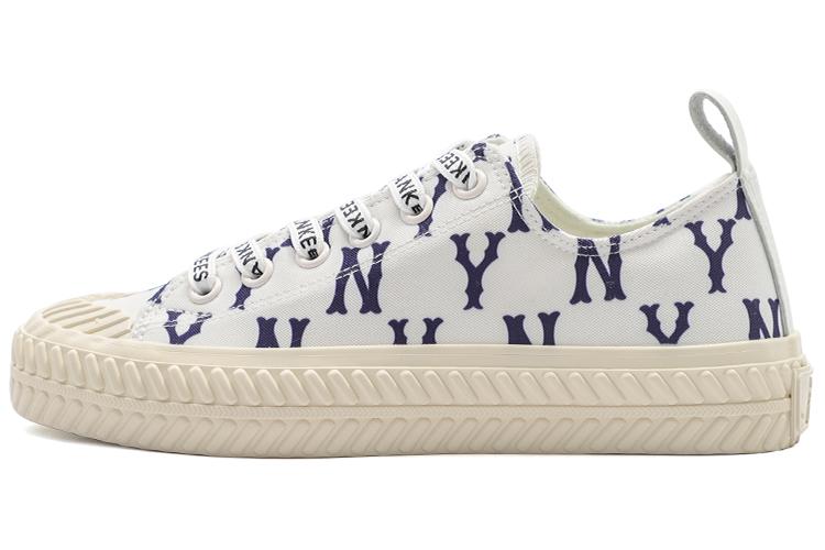 Кеды унисекс MLB Playball Monogram белые