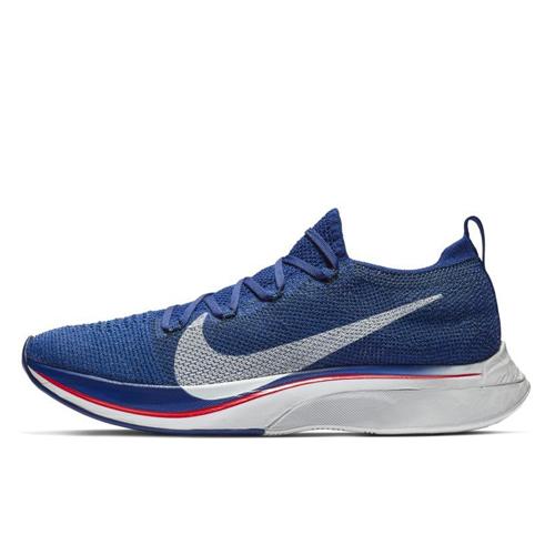 Беговые кроссовки мужские Nike Vaporfly 4% Flyknit глубокий королевский синий
