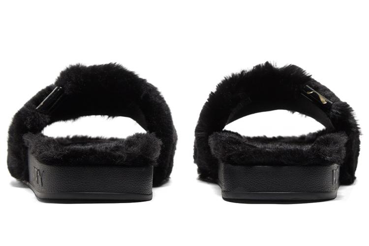 Тапочки женские PUMA Leadcat 2.0 черные, 35.5 EU