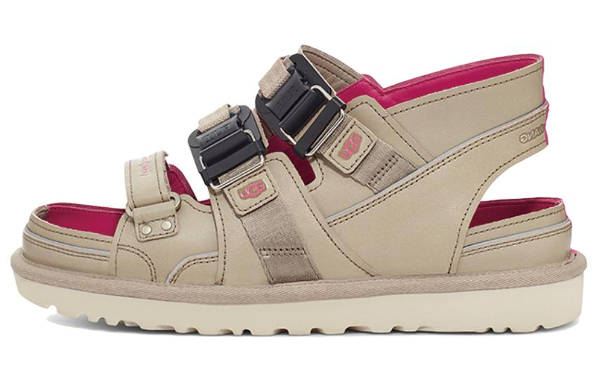 Снежные сапоги женские UGG Feng Chen Wang X светло-розово-бежевые, 36 EU