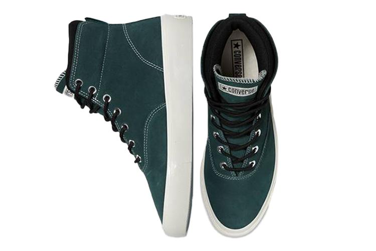 Кеды унисекс Converse Skidgrip Hi зеленые, 39 EU