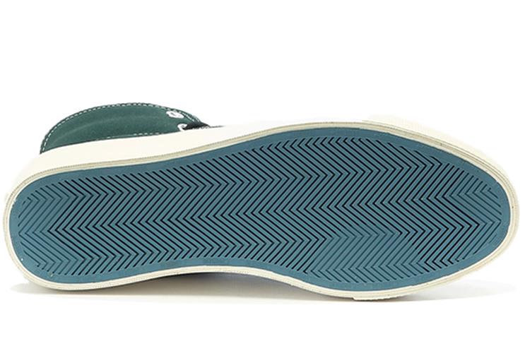 Кеды унисекс Converse Skidgrip Hi зеленые, 39 EU