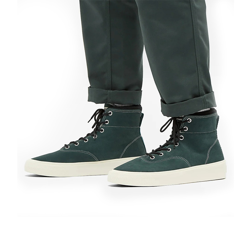 Кеды унисекс Converse Skidgrip Hi зеленые, 39 EU
