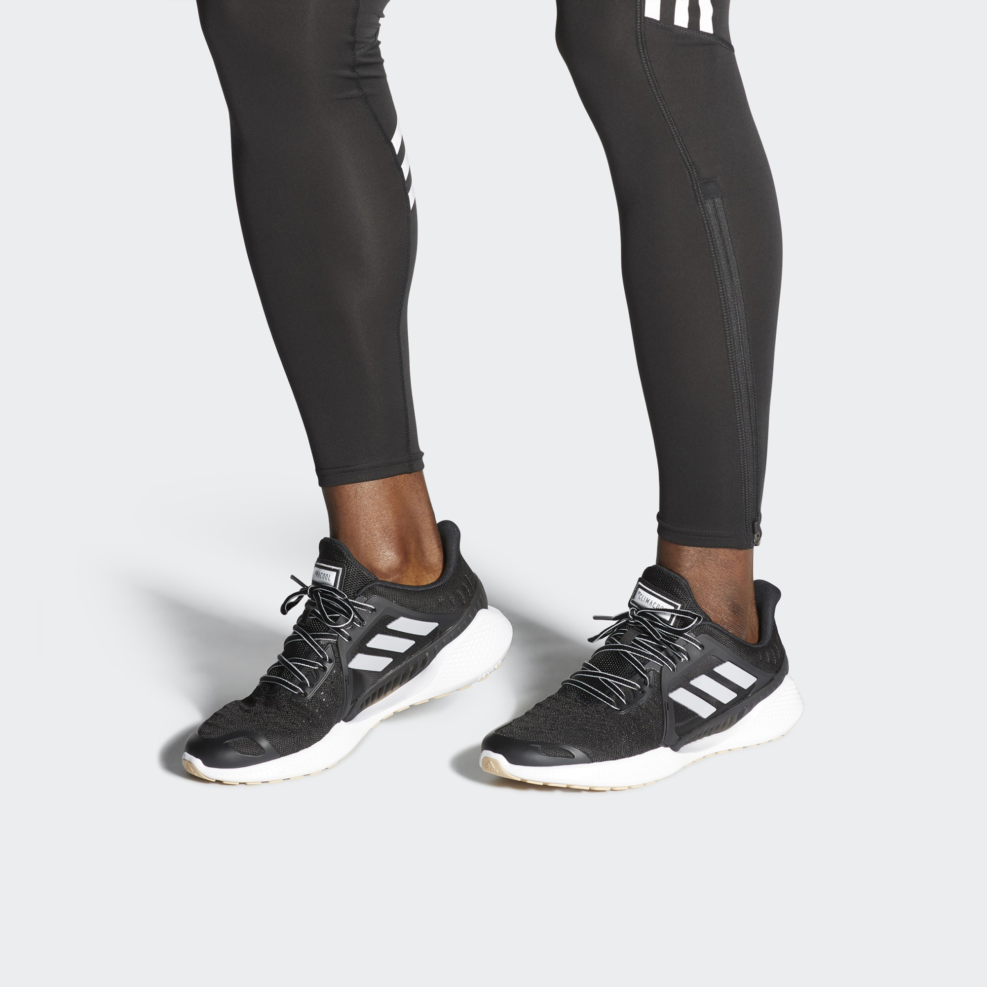 Кроссовки унисекс Adidas Climacool Vent Summer.Rdy черные, 42 EU