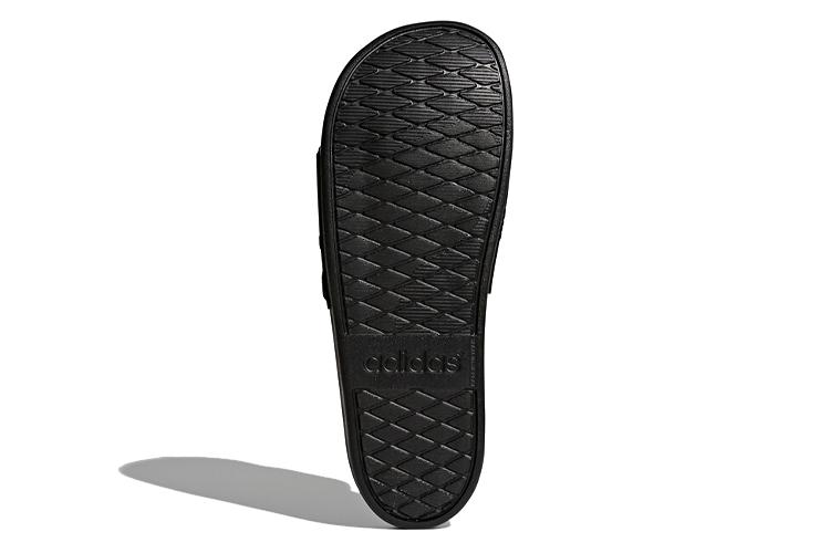Шлепанцы унисекс Adidas Adilette Cloudfoam Plus черные, 39 1/3 EU