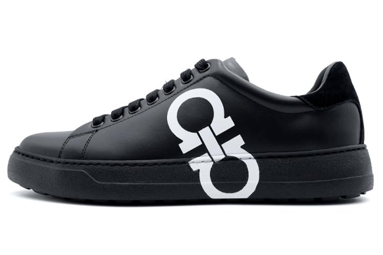 Кроссовки мужские FERRAGAMO GANCINI черные, 40 EU