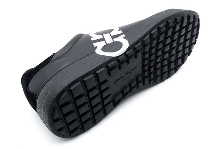 Кроссовки мужские FERRAGAMO GANCINI черные, 40 EU