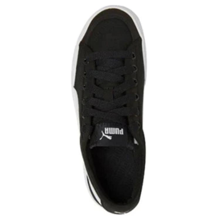 Кеды унисекс PUMA Smash V2 Vulc Cv черные, 35.5 EU