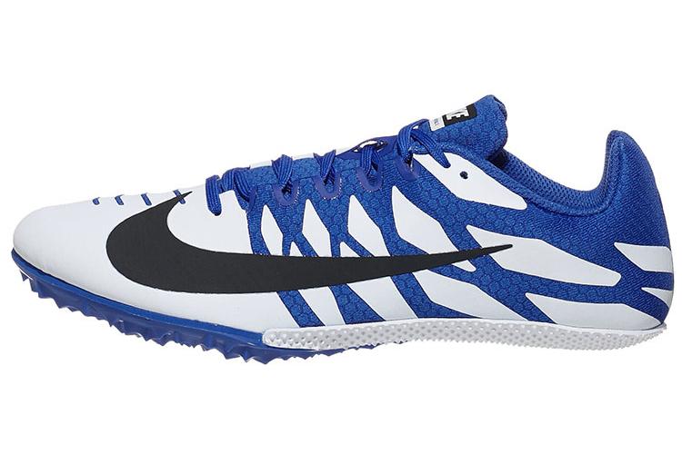 Шиповки мужские Nike Air Zoom Rival S 9 белые/синие, 46 EU