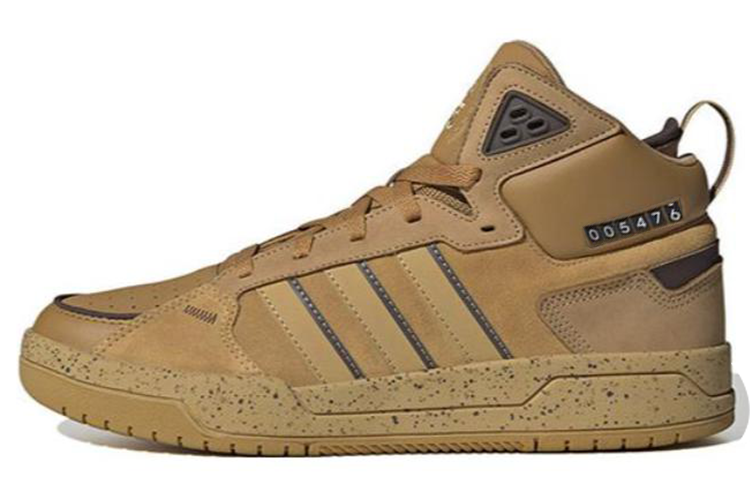 Кроссовки унисекс Adidas Neo 100DB хаки коричневые