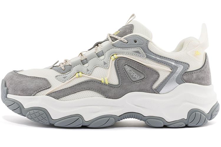 Кроссовки унисекс Kappa K0CY5MC57D-1118 серые, бежевые, желтые, 37 EU