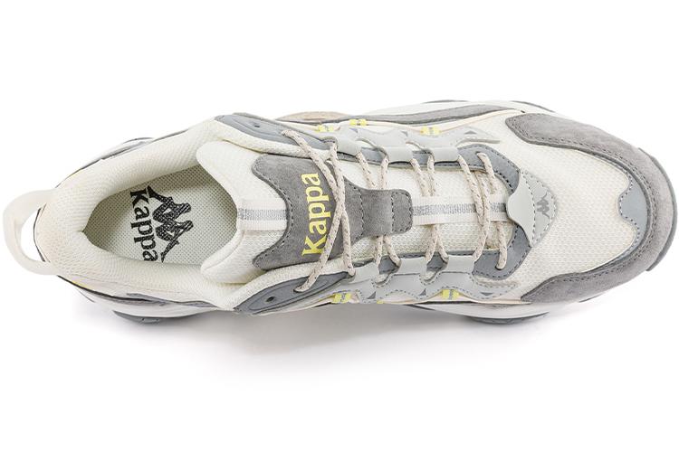 Кроссовки унисекс Kappa K0CY5MC57D-1118 серые, бежевые, желтые, 37 EU