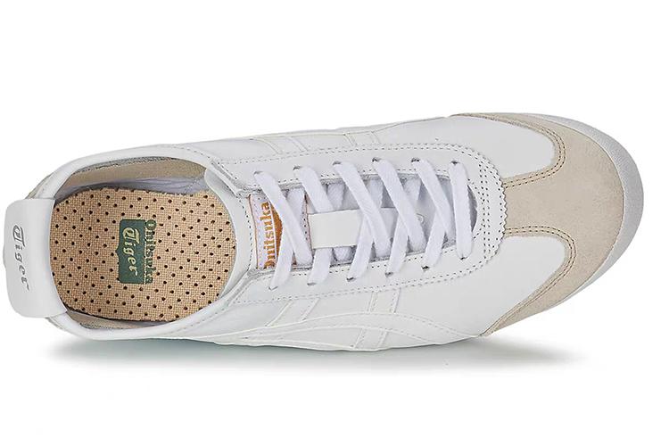 Кроссовки унисекс Onitsuka Tiger Mexico 66 белые, 38 EU