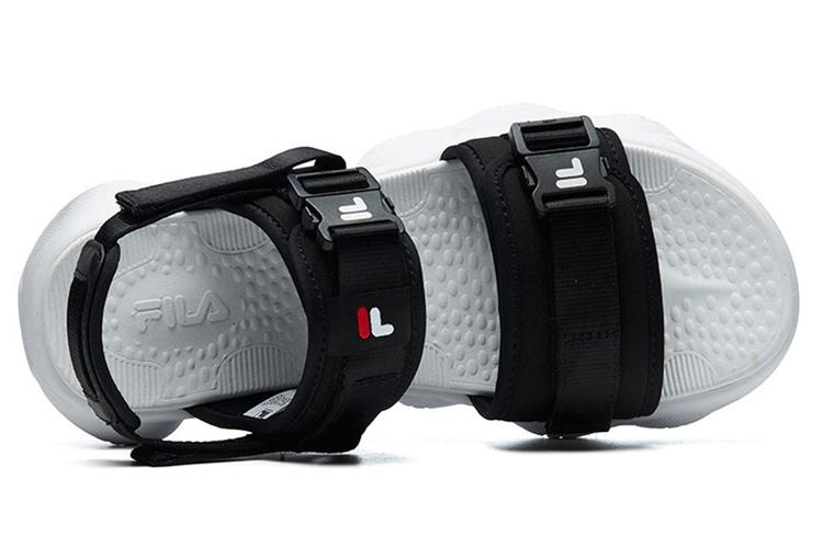 Сандалии женские FILA F12W124530FBK черно-белые, 36 EU