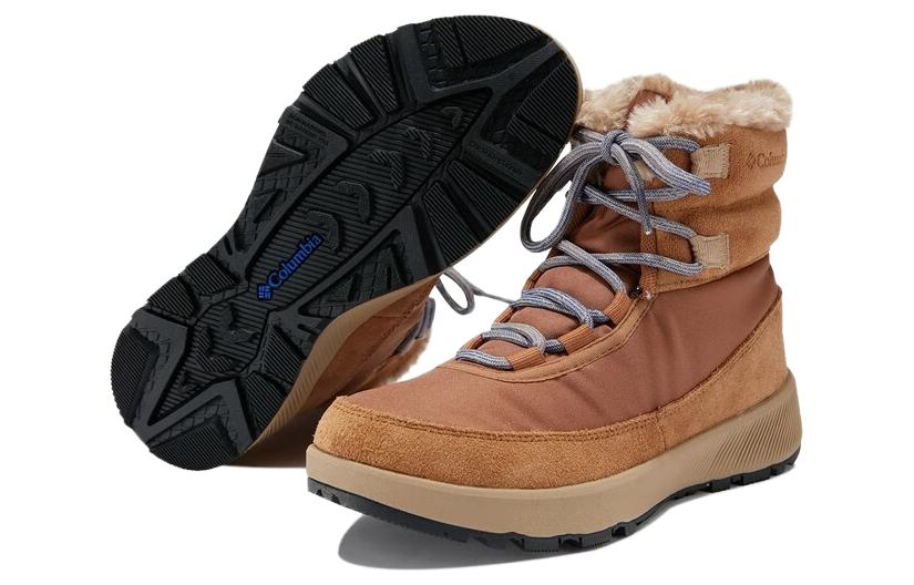 Сноубутсы женские Columbia Slopeside Peak хаки, 36.5 EU