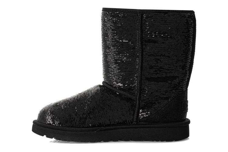 Снеговые ботинки женские UGG Classic Short Cosmos Sequin, 38 EU