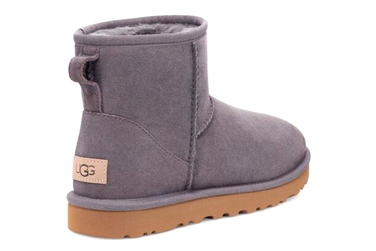 Ботинки женские UGG Classic Mini II пурпурно-серые, 38 EU