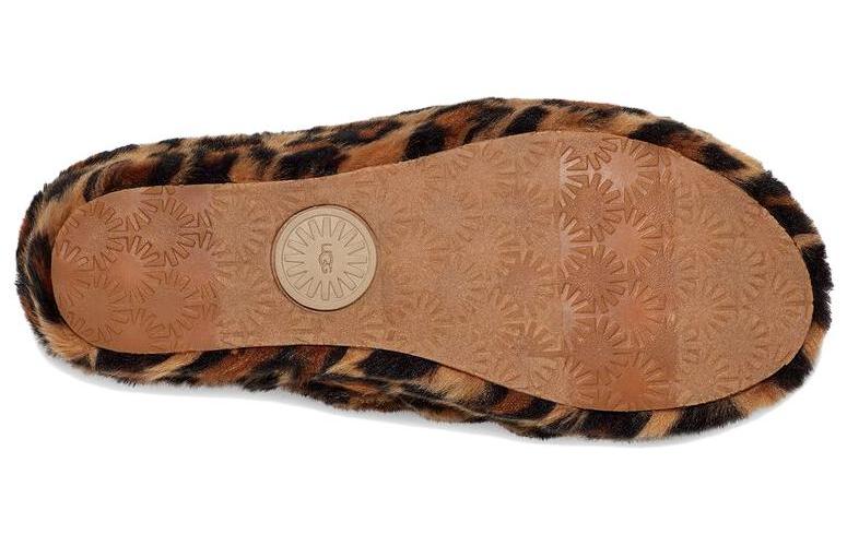 Тапочки женские UGG Fluff Yeah коричневые, 40 EU