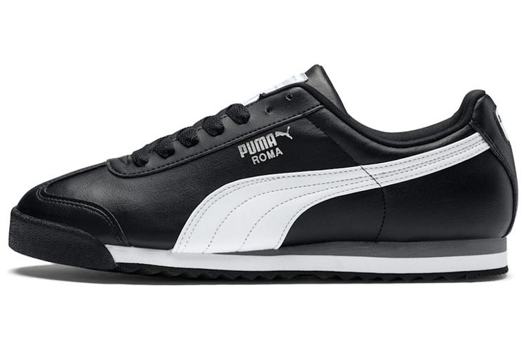 Кеды унисекс PUMA Roma Basic черно-белые