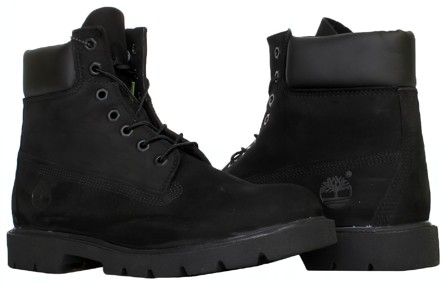 Ботинки мужские Timberland Classic 6'', черные, 40 EU