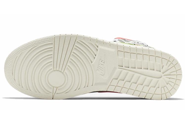 Кеды мужские Air Jordan 1 Mid All Over Logos, 44 EU