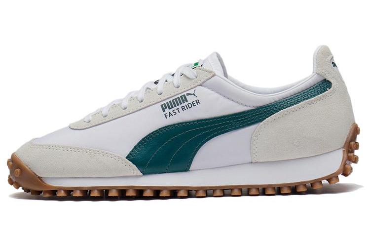 Кроссовки унисекс PUMA Fast Rider OG белые, серые, зелёные