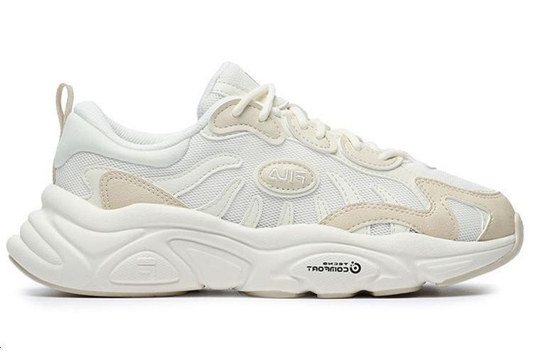 Кроссовки женские FILA Keppler бело-бежевые, 36 EU