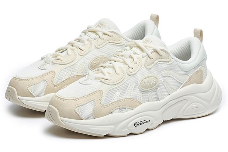 Кроссовки женские FILA Keppler бело-бежевые, 36 EU