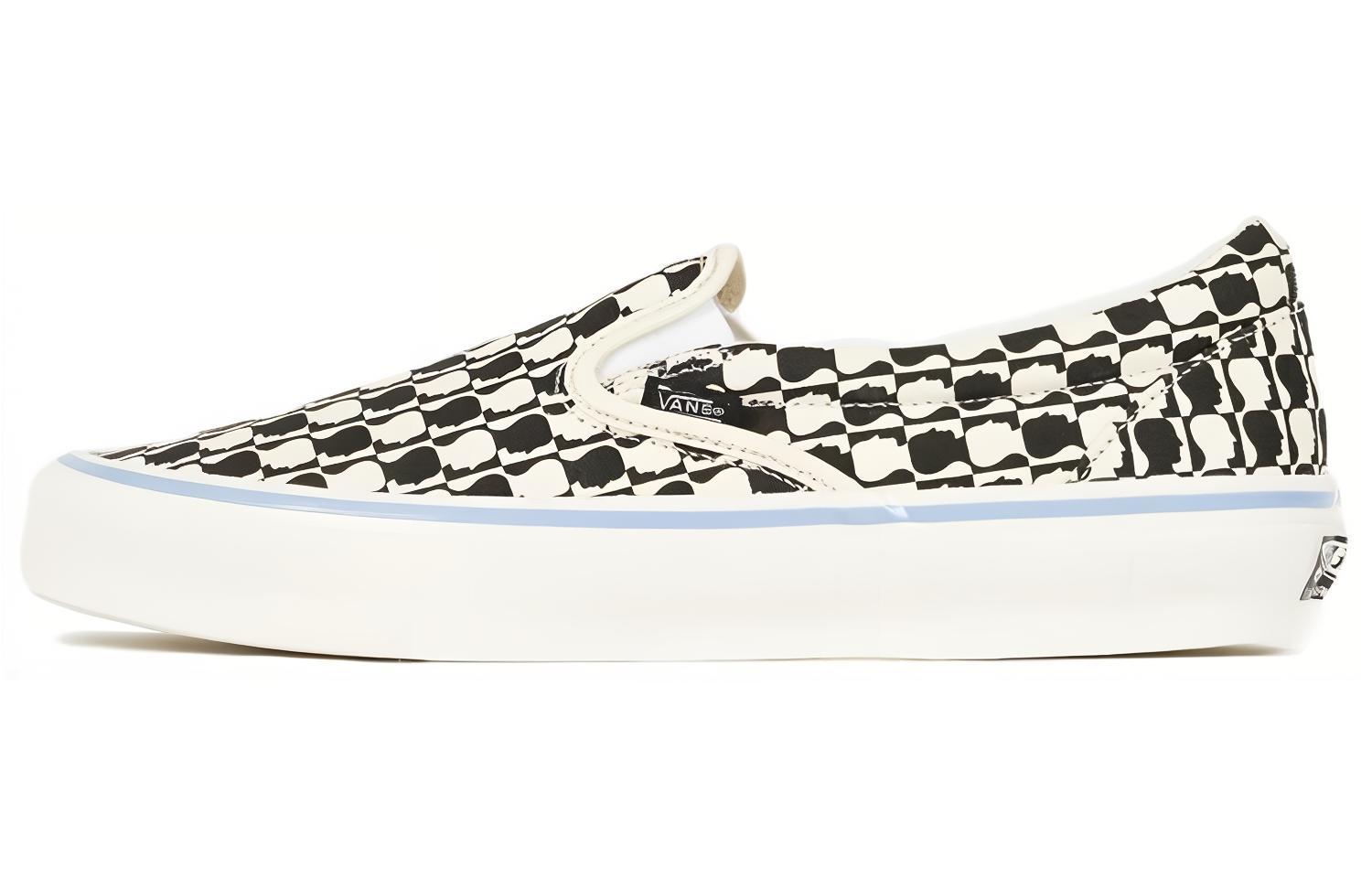 Слипоны унисекс Vans OG Slip On LX Brain Dead Checkerboard