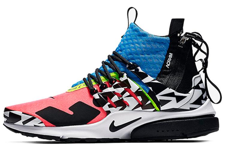 Кроссовки унисекс Nike Acronym X Air Presto Mid Racer Pink