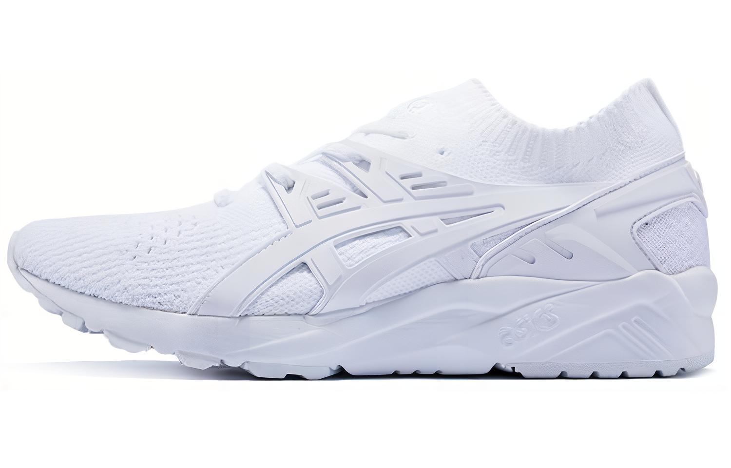Кроссовки унисекс ASICS Gel-Kayano Trainer Knit белые, 40 EU