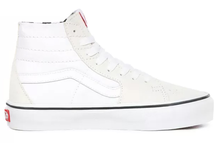 Кеды унисекс Vans SK8 HI Tapered DIY белые, 40.5 EU