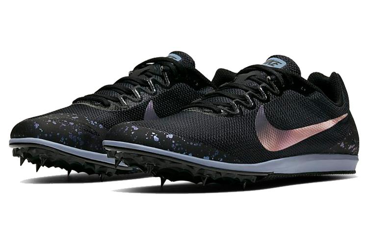 Шипованные беговые кроссовки Nike Air Zoom Rival D 10 черные, 42.5 EU