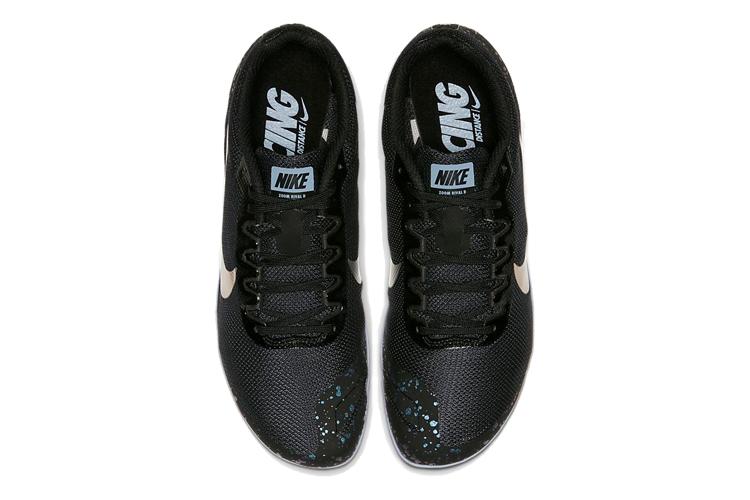 Шипованные беговые кроссовки Nike Air Zoom Rival D 10 черные, 42.5 EU