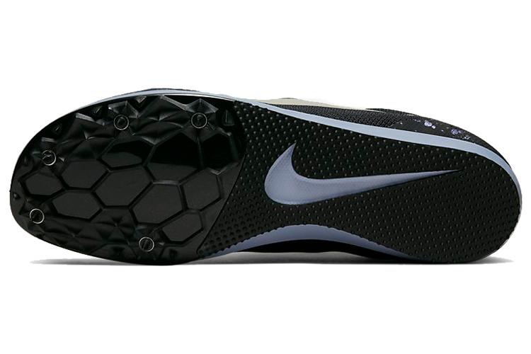 Шипованные беговые кроссовки Nike Air Zoom Rival D 10 черные, 42.5 EU