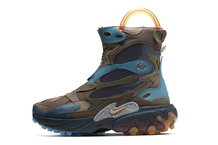 Ботинки треккинговые Nike Undercover X React Boot CJ6971-200 коричневые, 36.5 EU