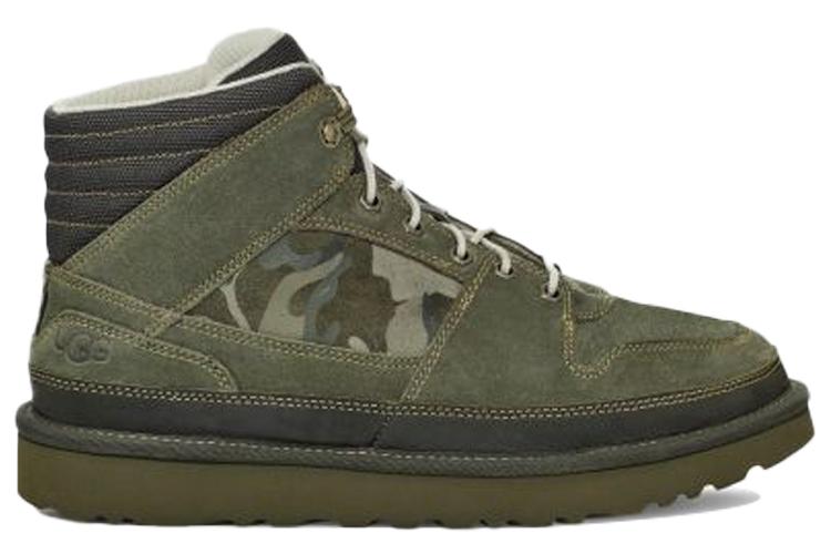 Ботинки мужские UGG Highland Sport Hiker Mid Top зелёный камуфляж, 44 EU
