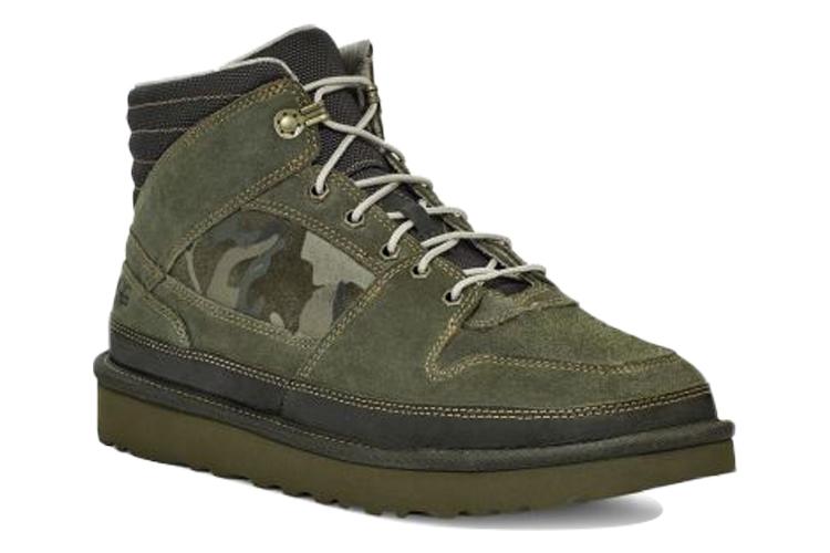 Ботинки мужские UGG Highland Sport Hiker Mid Top зелёный камуфляж, 44 EU